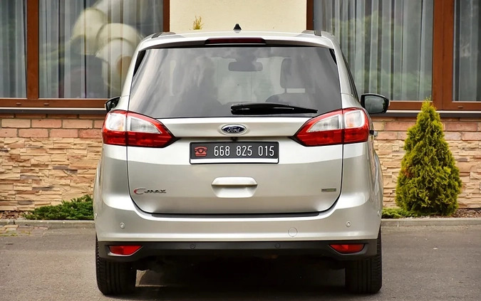 Ford Grand C-MAX cena 39700 przebieg: 134143, rok produkcji 2016 z Borek Wielkopolski małe 781